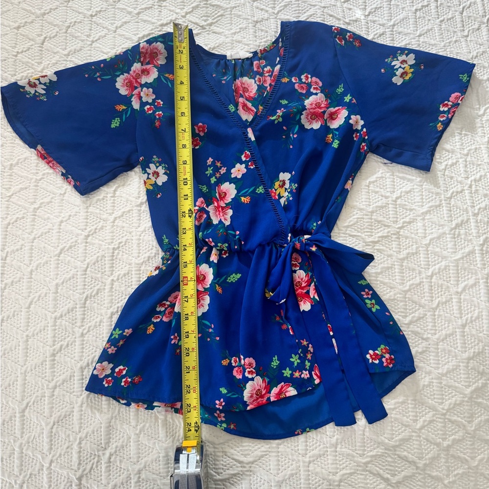 Women’s floral blouse